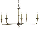 Nottaway Chandelier - Pyrite Bronze