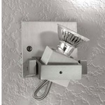 Alume 11 Wall Light w/Mini Junction Box - Discontinued Model - Aluminum