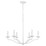 Annie Chandelier - Plaster White