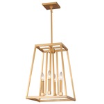 Conant Chandelier - Satin Brass