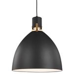 Brynne Pendant - Matte Black