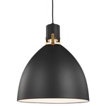 Brynne Pendant - Matte Black