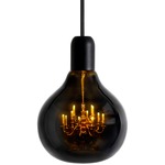 King Edison Ghost Pendant - Black / Black