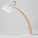 Laito Table Lamp - Wood / Matte White