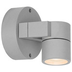 KO 51 Adjustable Outdoor Wall Light - Satin / Clear