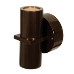 KO 52 Dual Spot Outdoor Wall Light - Bronze / Clear