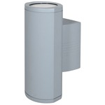 Trident Outdoor Wall Washer - Satin / Clear