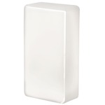 Brick Outdoor Wall Light - Opal