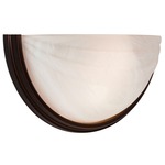 Crest Wall Light - Oil Rubbed Bronze / Alabaster