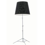 Baby Gilda Floor Lamp - Nickel / Black