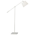 Real Simple Boom Floor Lamp - White Mont Blanc / Stardust White