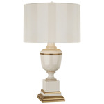 MM Annika Table Lamp - Natural Brass / Ivory Opaque Parchment / Ivory Lacquered