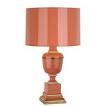 MM Annika Table Lamp - Natural Brass / Tangerine Opaque Parchment / Tangerine Lacque