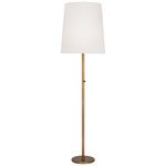 Buster Floor Lamp - Aged Brass / Fondine