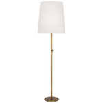 Buster Floor Lamp - Aged Brass / Fondine