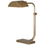 Koleman Adjustable Task Table Lamp - Aged Brass