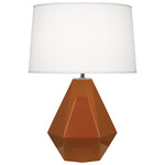 Delta Table Lamp - Cinnamon / Oyster Linen