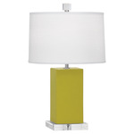 Harvey Table Lamp - Citron / Oyster Linen