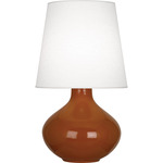 June Table Lamp - Cinnamon / Oyster Linen