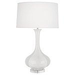 Pike Table Lamp - Lily / Pearl Dupioni