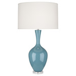 Audrey Table Lamp - Steel Blue / Fondine