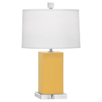 Harvey Table Lamp - Sunset Yellow / Oyster Linen