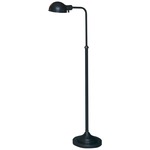 Kinetic Adjustable Pharmacy Floor Lamp - Deep Patina Bronze