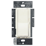 Diva 1000W Single Pole Incandescent Dimmer - Satin Biscuit