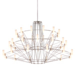 Coppelia Chandelier - Stainless Steel
