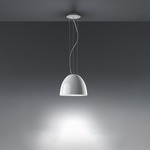 Nur Mini Gloss Pendant - Gloss White