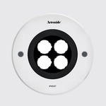 Ego 150 Spot Outdoor Round Ceiling Downlight - White