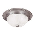 264 Ceiling Flush Light - Satin Nickel