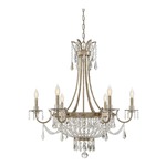 Claiborne Chandelier - Avalite / Crystal