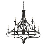 Sheilds Chandelier - English Bronze