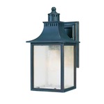 Monte Grande 5254 Outdoor Wall Sconce - Slate / Pale Cream Seeded