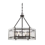 Glenwood Pendant - English Bronze / Clear Water Piastra