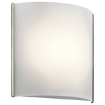 Brushed Nickel LED Bathroom Vanity Light - Brushed Nickel / White