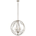 Montavello Chandelier - Polished Nickel