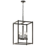 Crosby Foyer Pendant - Olde Bronze / Clear