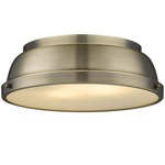 Duncan Ceiling Light Fixture - Aged Brass