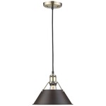 Orwell Pendant - Aged Brass / Rubbed Bronze