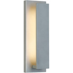 Nate Outdoor Wall Sconce - Silver