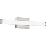 Basis Bathroom Vanity Light - Satin Nickel