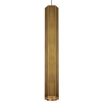 Blok Freejack Pendant - Aged Brass / Aged Brass