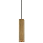 Blok Freejack Pendant - Aged Brass / Aged Brass