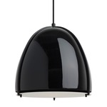 Paravo Pendant - Gloss Black / Matte Black