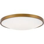 Vance Ceiling Light - Aged Brass / Frost Glass