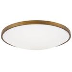 Vance Ceiling Light - Aged Brass / Frost Glass