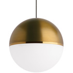 Akova Freejack Pendant - Aged Brass / Aged Brass / Bright Brass