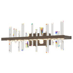 Solitude Wall Sconce - Bronze / Crystal